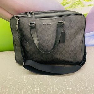 Coach laptop bag